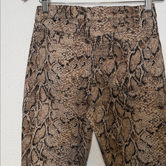 Reformation Peyton Snake High Rise Bootcut Jeans size 25 - Picture 8 of 14